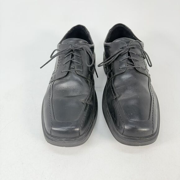 Ecco Berlin Apron Toe Oxford Loafers 49784 Black Leather Men’s Size 43 (9/9.5) main image 7